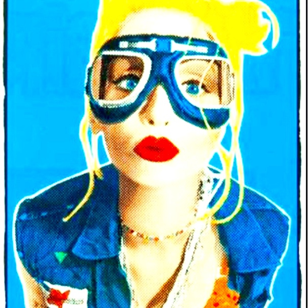 two new tank girl stickers 2.3" by 3.4"